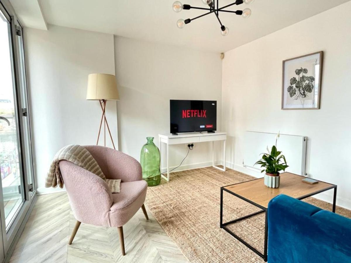 Central Shoreditch Flat By Box Park & Spitalfields Market London Exteriör bild