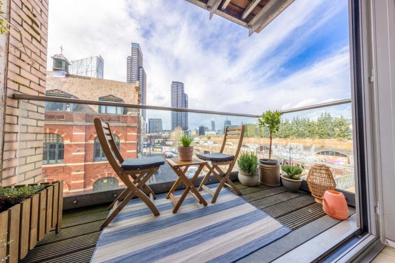 Central Shoreditch Flat By Box Park & Spitalfields Market London Exteriör bild